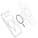 Tagakaaned Spigen  Spigen Ultra Hybrid MagSafe iPhone 16e Case - White, Translucent