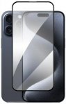 Kaitseklaasid Evelatus Apple iPhone 15 Pro 2.5D Full Cover Glass Anti-Static Light Black