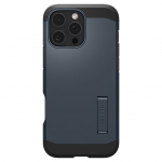 Tagakaaned Spigen  Spigen Tough Armor MagSafe Case with Stand for iPhone 16 Pro Max - Dark Gray