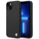 Tagakaaned BMW Case BMW BMHCP14MSILBK iPhone 14 Plus 6.7" black/black Silicone Metal Logo