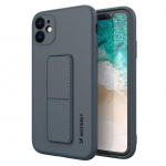 Tagakaaned Wozinsky - Wozinsky Kickstand Case silicone case with stand iPhone 11 Pro Max navy blue