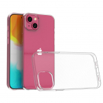 Tagakaaned Hurtel  iPhone 15 Plus case from the Ultra Clear series in transparent color