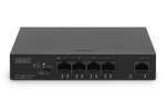 Server &ndash; muud tarvikud Digitus 4 Port Gigabit PoE Switch DN-95330-1 10/100/1000 Mbps (RJ-45), Unmanaged, Desktop, Ethernet LAN (RJ-45) ports 4