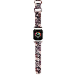 Rihm Hello Kitty  Hello Kitty Silicone Tags Graffiti Strap for Apple Watch 38/40/41mm - Pink