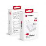 Adaptrid Forcell  Phone charger Forcell F-Energy USB C QC4.0 PD 3A 45W TFK-TC-45WPD white