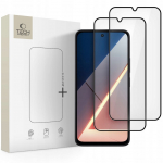 Kaitseklaasid Tech-Protect  Tech-Protect Glass Fit+ 2-pack tempered glass for Xiaomi Poco M7 - black