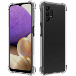 Tagakaaned Evelatus Samsung Galaxy A32 Military Shockproof Silicone Case TPU Transparent