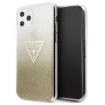 Tagakaaned Guess  Guess GUHCN65SGTLGO iPhone 11 Pro Max gold/gold hard case Glitter Triangle