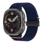 Muu Tech-Protect Tech-Protect Nylon Clasp for Samsung Galaxy Watch Ultra 47mm - Navy Blue