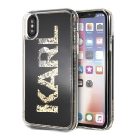 Tagakaaned Karl Lagerfeld Karl Lagerfeld Karl Logo Glitter iPhone X/Xs Case - Black