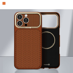 Tagakaaned Evelatus Apple iPhone 18 Pro Max Carbon Premium Edition MagSafe case Brown