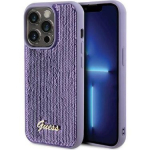 Tagakaaned Guess Apple iPhone 15 Pro Max HC SEQUIN SCRIPT METAL Purple