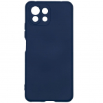 Tagakaaned Evelatus Xiaomi Mi 11 Lite/11 Lite 5G/11 Lite 5G NE Nano Silicone Case Soft Touch TPU Navy Blue