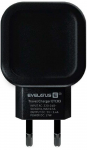 Adaptrid Evelatus Universal Evelatus Travel Charger Two USB 3.4A ETC03 Black
