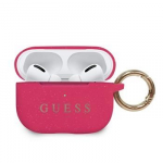 Korpus k&otilde;rvaklappidele Guess - AirPods Pro Silicone case Fuchsia