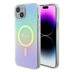 Tagakaaned Guess  Guess GUHMP15MHITSQ iPhone 15 Plus 6.7" turquoise/turquoise hardcase IML Iridescent MagSafe