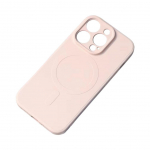 Tagakaaned Hurtel  MagSafe compatible silicone case for iPhone 15 Pro Silicone Case - cream