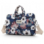 S&uuml;learvuti kott Canvaslife Canvaslife Briefcase 15-16'' Laptop Bag - Navy Blue and White