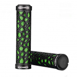 Jalgratta tarvik Rockbros  Rockbros 2017-14AGN bicycle grips - black and green