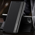 Tagakaaned Hurtel  Sleep Case Pro for iPhone 16e with Flip and Stand - Black