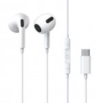 K&otilde;rvaklapid Baseus  Baseus encok c17 in-ear wired headphones with usb type c microphone white (NGCR010002)