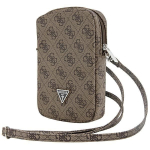 Muu telefoni lisavarustus Guess  Guess Zip 4G Triangle bag - brown