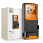 Muud kaubad Tech-Protect  Tech-Protect IPX8 Pro Waterproof Phone Case - Orange and Black