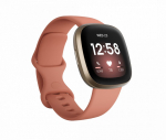 Nutikell Fitbit - Versa 3 Soft Gold Aluminum Pink Clay