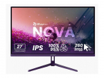 Monitorid AROZZI | Nova | 27 " | IPS | QHD | 16:9 | 180 Hz | 1 ms | 2560 x 1440 pixels | 350 cd/m&sup2; | HDMI ports quantity 2 | Purple