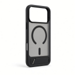 Tagakaaned Evelatus Apple iPhone 18 Pro Max Rubber Coated MagSafe With Stand Case Black