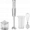 Teine toode AENO  Hand Blender  1200W in CB  White  Tiger Teeth Cutter  Whisk  Food Processor  Cup AHB0004W (5291485013776)
