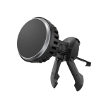 Laadija Samsung  Samsung GP-PWU025WIBBW magnetic holder with wireless charger 15W 1.67A - black - OUTLET
