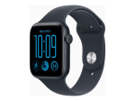 Nutikell Apple Watch SE 3 GPS + Cellular 44mm Midnight Aluminium Case with Navy Blue Sport Band - S/M |
