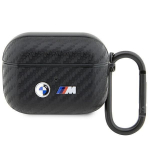 Tagakaaned BMW  BMW BMAPWMPUCA2 AirPods Pro cover black/black Carbon Double Metal Logo