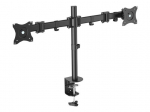 Teleri kinnitus Digitus | Desk Mount | DA-90349 | Adjustable Height, Rotate, Tilt | Black