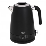 Veekeetja Adler  Kettle AD 1295b Electric, 2200 W, 1.7 L, Stainless steel, 360&deg; rotational base, Black