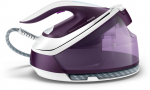 Triikrauad Philips Ironing System GC7933/30 PerfectCare Compact Plus 2400 W, 1.5 L, 6.5 bar, Auto power off, Vertical steam function, Calc-clean function, Purple, 120 g/min