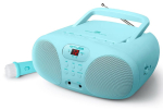 Interaktiivne lahendus Muse MD-203 KB Portable Sing-A-Long Radio CD Player, Blue