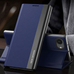 Tagakaaned Hurtel  Sleep Case Pro for iPhone 16e with Flip and Stand - Blue