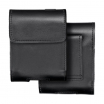 Universaal mobiiltasku OEM Horizontal Leather Belt Phone Pouch for Samsung Galaxy Z Flip 1 / 2 / 3 / 4, Huawei P50 Pocket, Motorola Razr 5G, Royal, Size V, Black