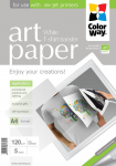 Kontoritarbed ColorWay  ART Photo Paper T-shirt transfer (white), 5 sheets, A4, 120 g/m&sup2;