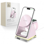Muud kaubad Tech-Protect  Tech-Protect QI15W-A43 3in1 MagSafe Inductive Charger - Pink