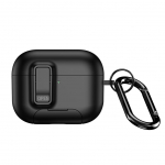 Korpus k&otilde;rvaklappidele Dux Ducis Apple AirPods Pro 3 PECQ Series PC+TPU Cover with Hook Black