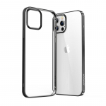 Tagakaaned Joyroom  Joyroom New Beautiful Series ultra thin case with electroplated frame for iPhone 12 Pro Max black (JR-BP796)