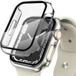Tagakaaned Tech-Protect  Tech-Protect Defense360 Case for Apple Watch 7 / 8 / 9 (45mm) - Transparent