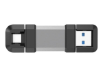 M&auml;lupulk Silicon power  128 GB, USB TYPE-A and TYPE-C FLASH DRIVE, MOBILE C51, Silver