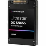 K&otilde;vaketas SSD Western Digital SSD||SSD series Ultrastar DC SN655|3.84TB|PCIe Gen4|NVMe|NAND flash technology TLC|Write speed 2600 MBytes/sec|Read speed 6800 MBytes/sec|Form Factor U.3|MTBF 25000000 hours|0TS2461