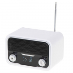 Interaktiivne lahendus Adler Bluetooth Radio AD 1185 Display LCD, AUX in, White