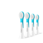 Hambahari Philips  Toothbrush Heads | HX6034/90 Sonicare For Kids3+ | Heads | For children | Number of brush heads included 4 | White/Blue