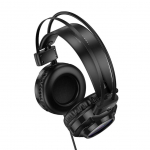 K&otilde;rvaklapid Hoco  Wire headphones USB A + Jack 3,5 mm Hoco gaming 2 m W110 black